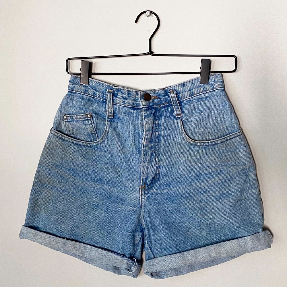 VINTAGE MADE IN THE SHADE HIGH WAIST DENIM SHORTS